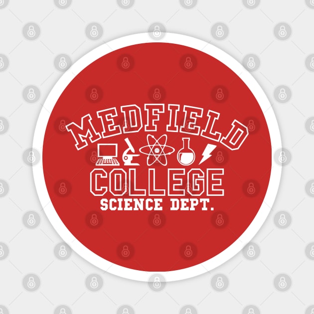 Medfield College Science Dept. Magnet by fatherttam